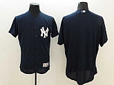 New York Yankees Blank Dark Blue 2016 Flexbase Collection Stitched Jersey,baseball caps,new era cap wholesale,wholesale hats
